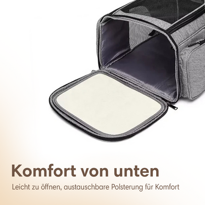 Komfortabler Katzenrucksack