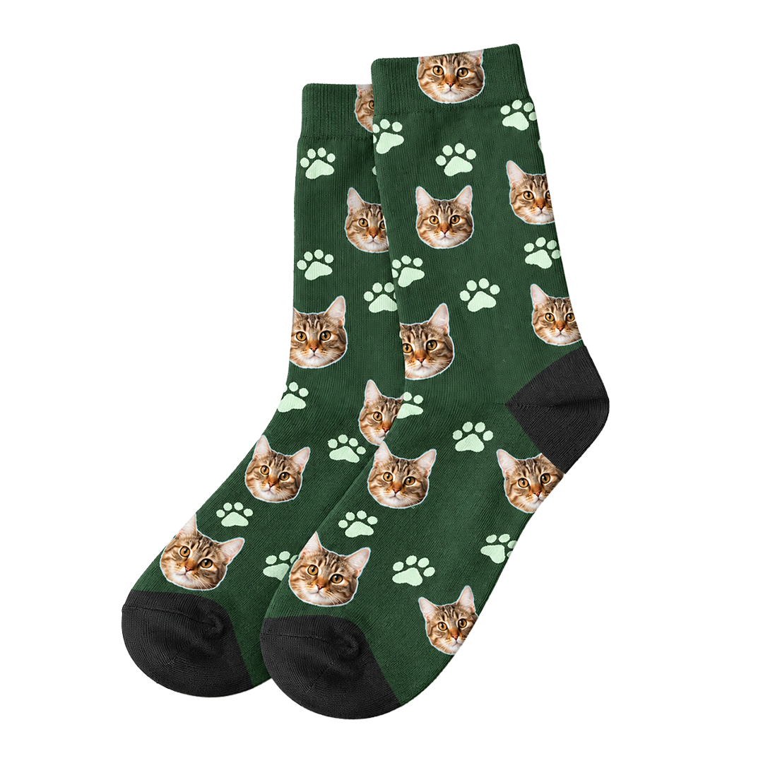 Personalisierte Miau-Socken