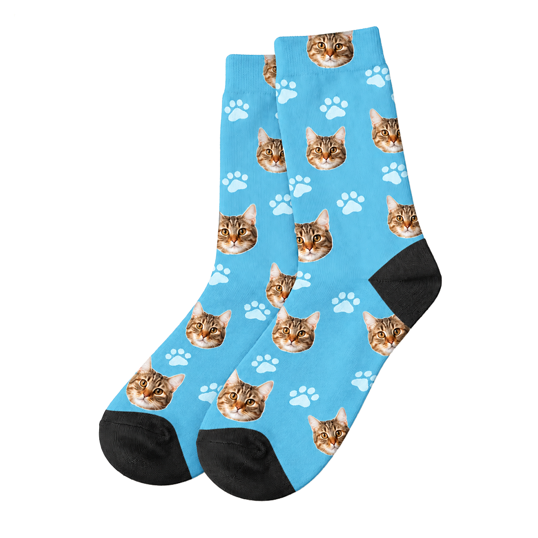 Personalisierte Miau-Socken