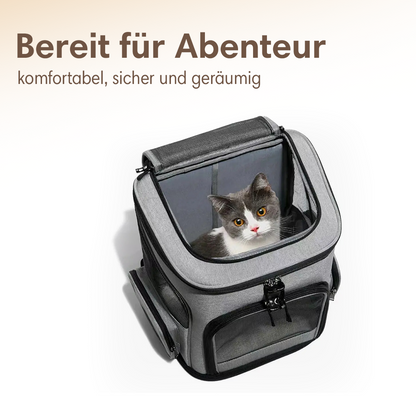 Komfortabler Katzenrucksack