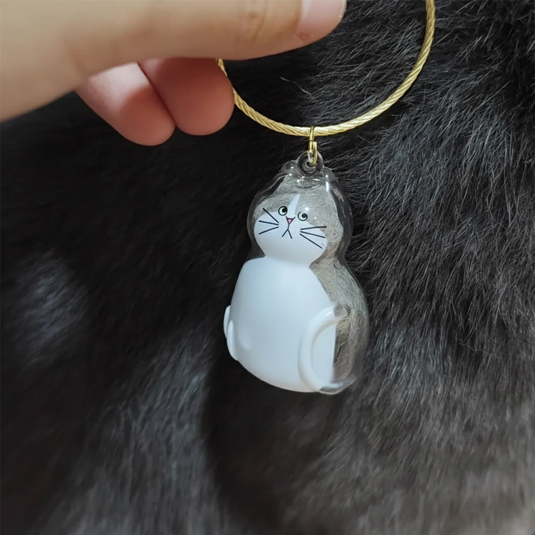 Katzenfell-Erinnerungsanhänger