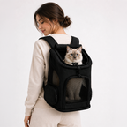 Komfortabler Katzenrucksack