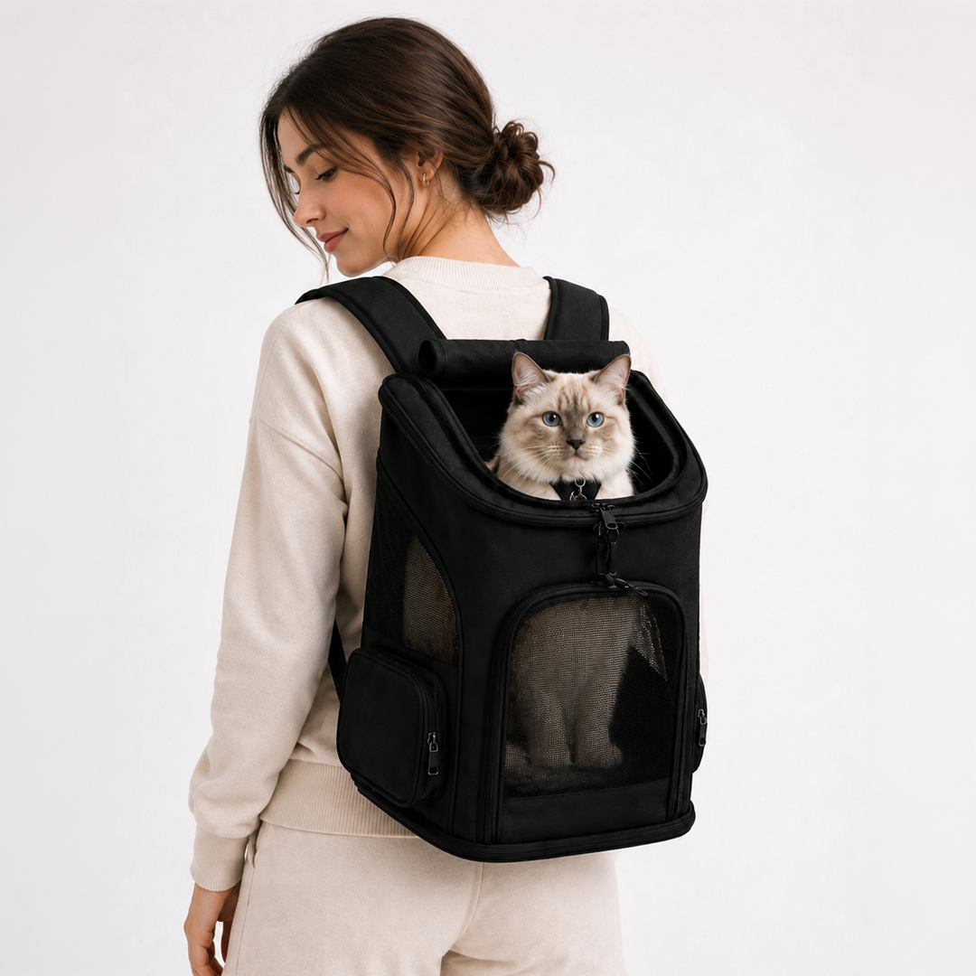 Komfortabler Katzenrucksack