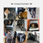 Komfortabler Katzenrucksack