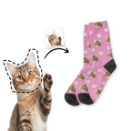 Personalisierte Miau-Socken