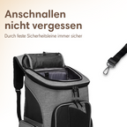Komfortabler Katzenrucksack