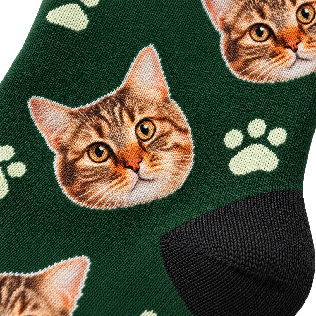 Personalisierte Miau-Socken