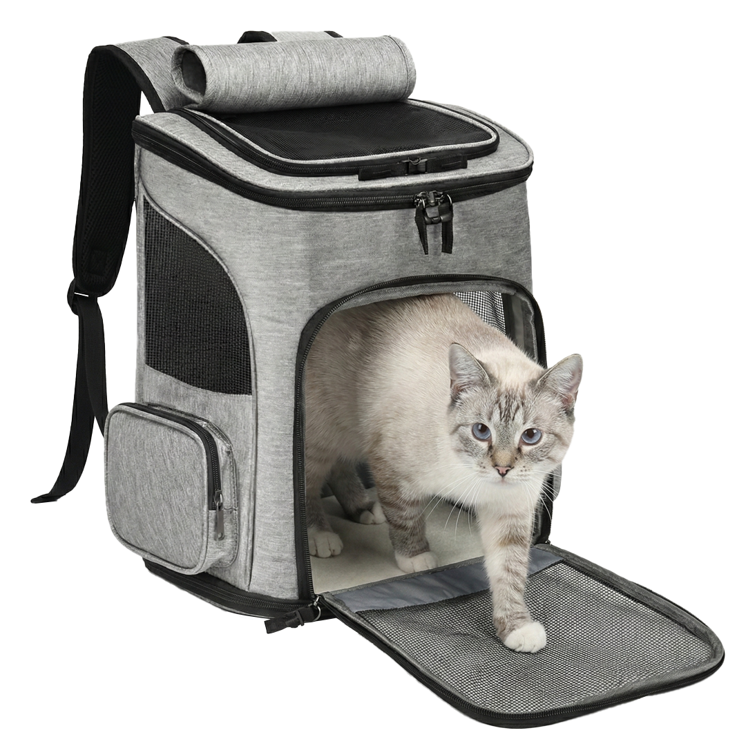 Komfortabler Katzenrucksack