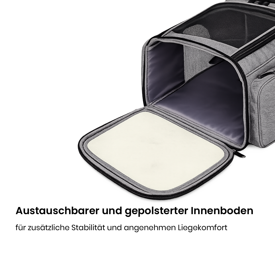 Komfortabler Katzenrucksack