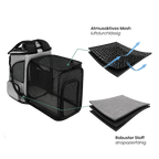 Komfortabler Katzenrucksack