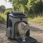 Komfortabler Katzenrucksack